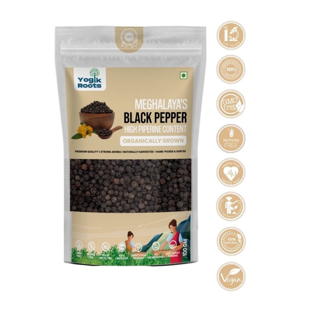 Meghalaya’s Black Pepper Yogik Roots