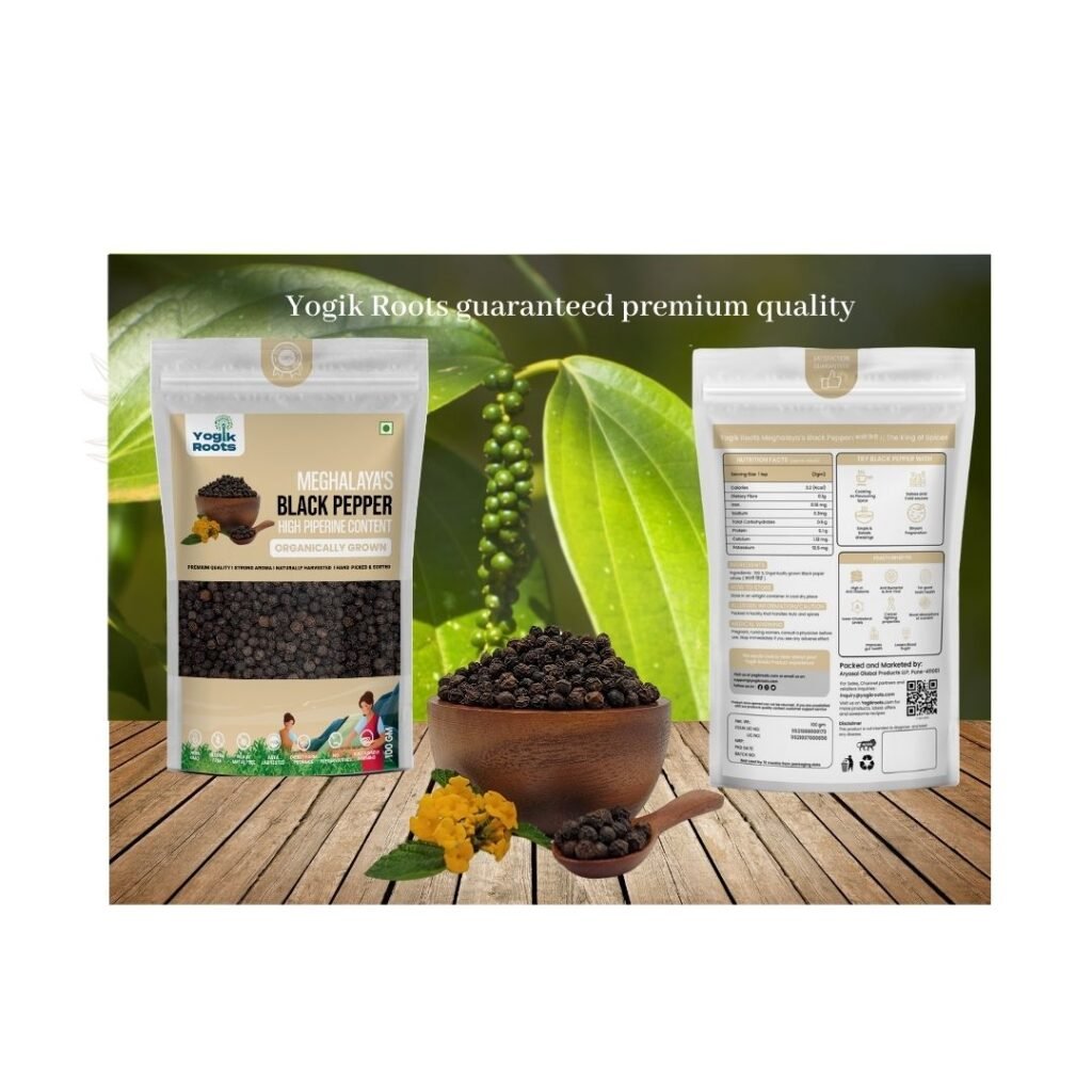 Meghalaya’s Black Pepper Yogik Roots