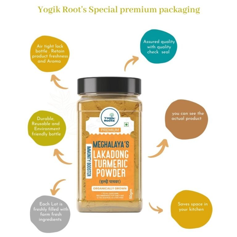 Meghalaya’s Lakadong Turmeric Powder Yogik Roots