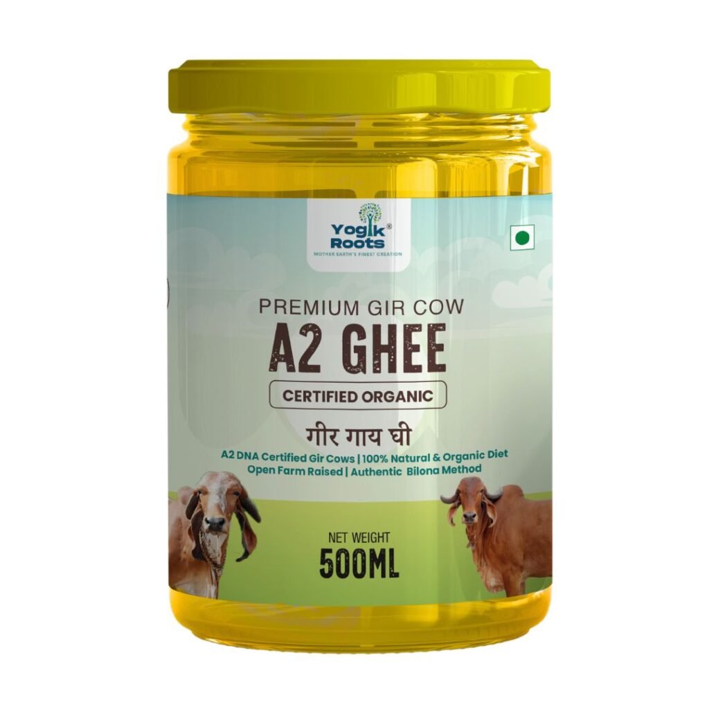 Premium Gir Cow Organic A2 Ghee Yogik Roots