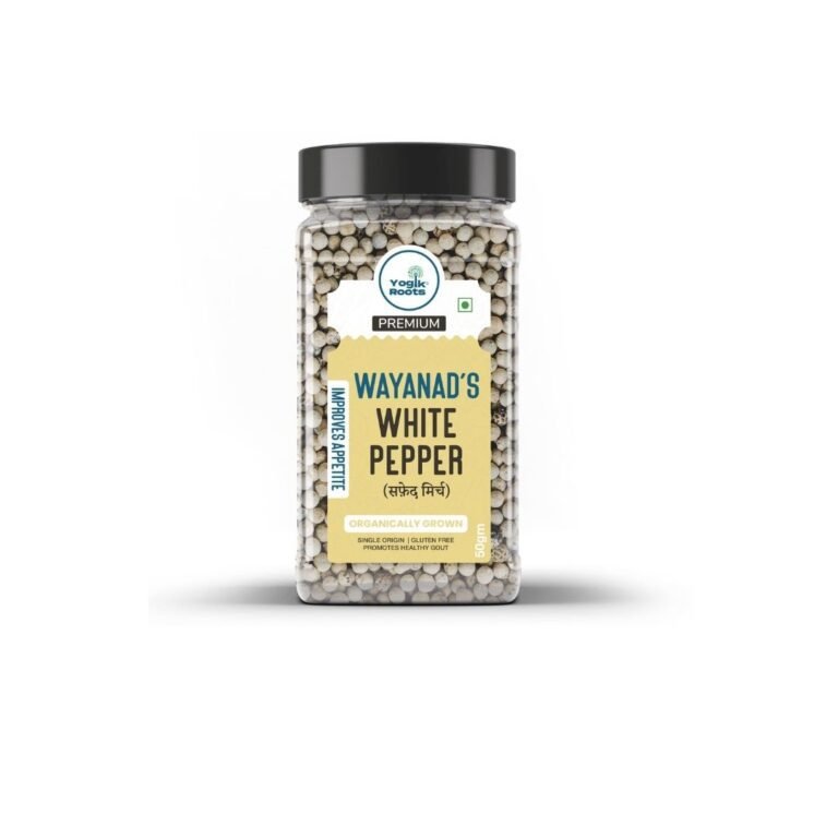 Wayanand’s White Pepper Whole Yogik Roots